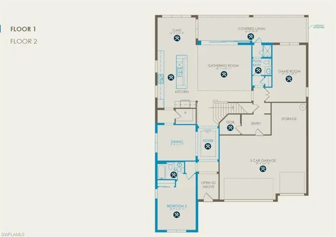 Floor plan - 1st floor