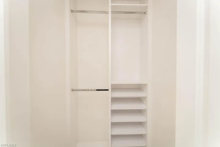 View of closet
