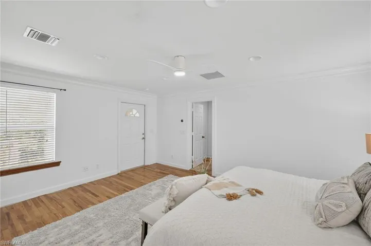 Large master suite with a huge walk in closet and spacious master bathroom