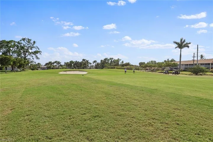Golf course views
