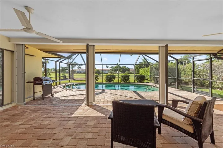 screened paver lanai