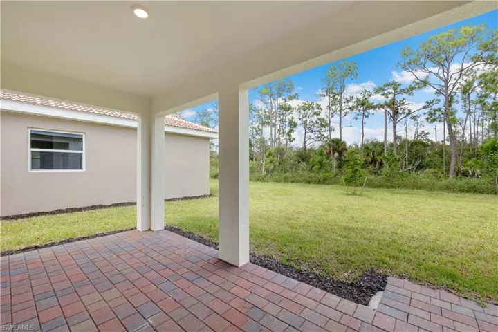 View of patio