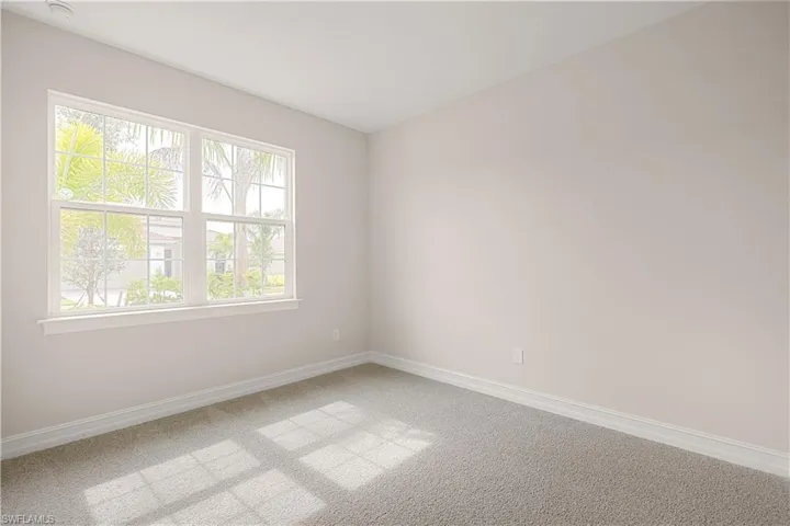 Spare room with carpet