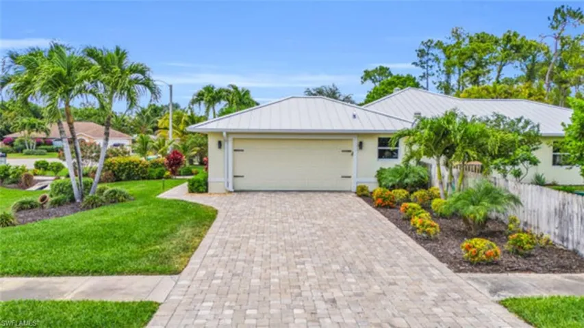 Spacious two car garage.