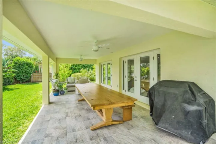 Spacious 12x28.6 lanai area.