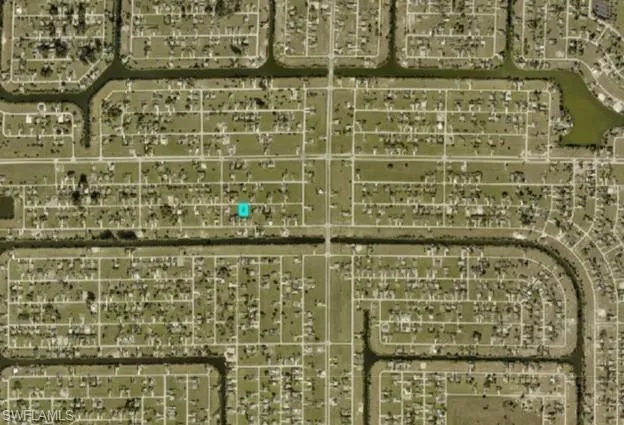 Aerial map of property and surrounding area