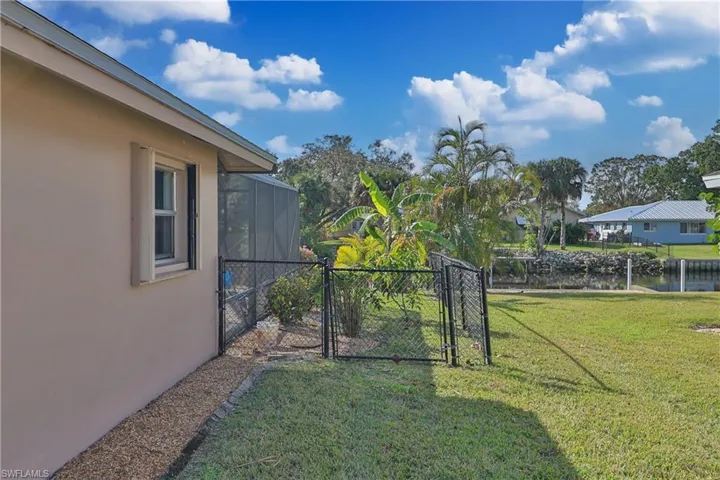 View of yard featuring a water view