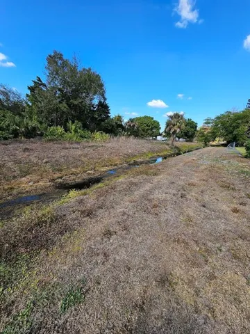Canal at rear boundary