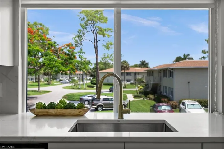 View of property's community with a sink