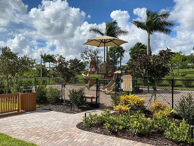 View of jungle gym