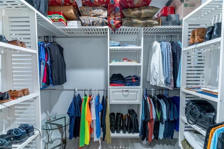Primary Bedroom Closet, One of Two