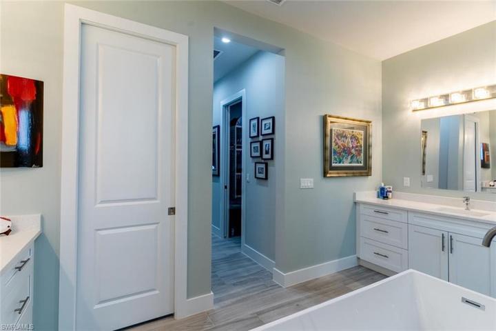Primary Bathroom with hidden komode