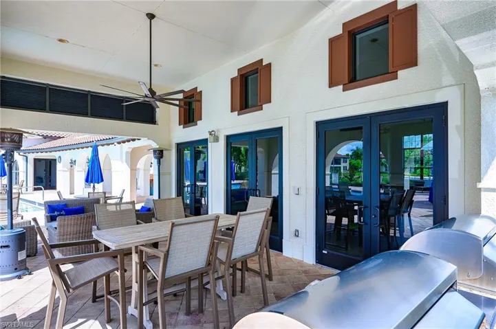 Grilling area
