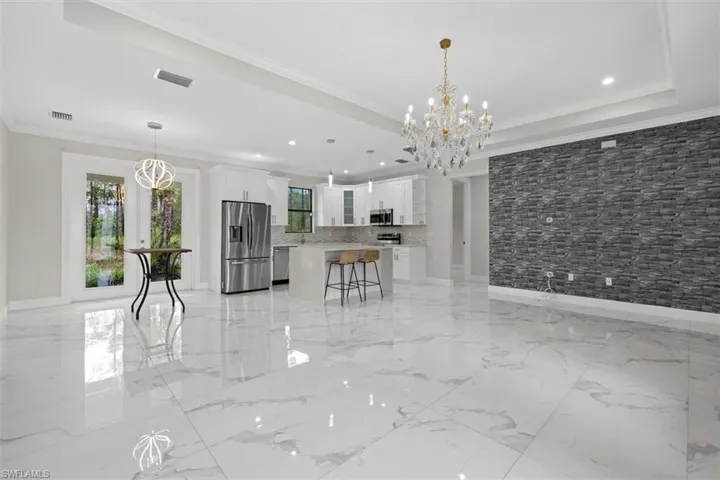 Kitchen & Living Area
