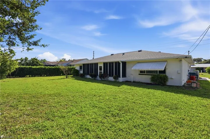 Expansive backyard with endless possibilities—plenty of room to add a pool and create your own private oasis.