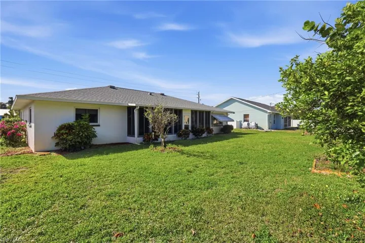 Expansive backyard with endless possibilities—plenty of room to add a pool and create your own private oasis.