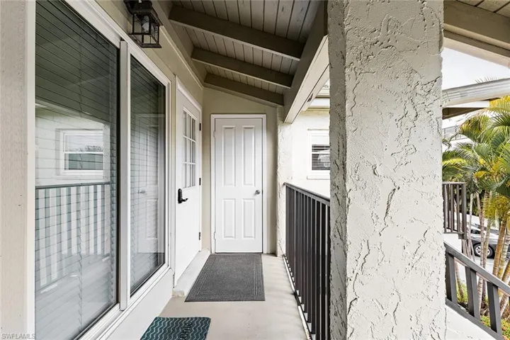 Front Porch and Storage Closet