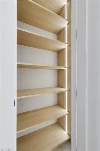 View of closet