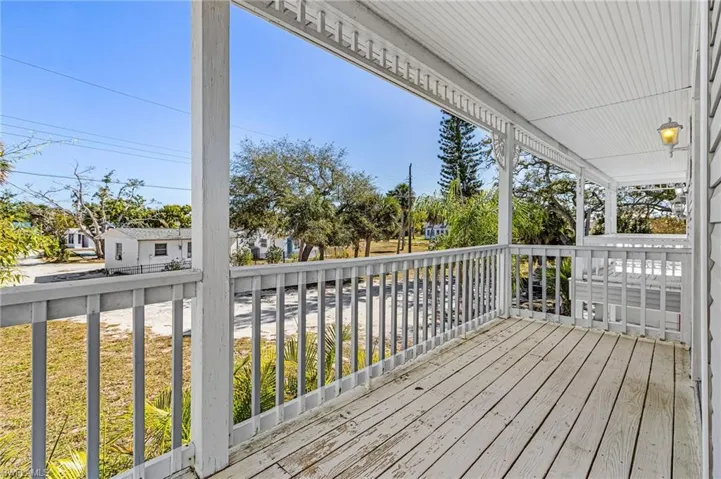 Deck featuring a residential view