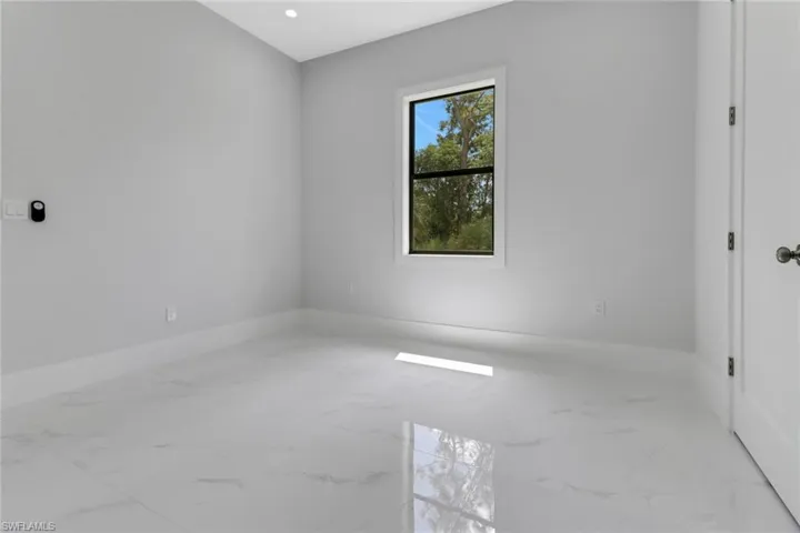 View of spare room