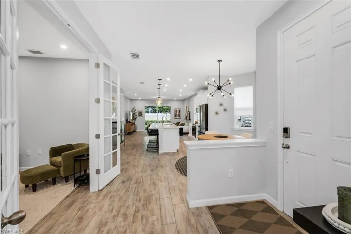 Foyer to Kitchen View