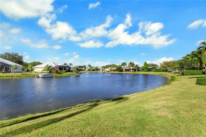 Water view with nearby suburban area