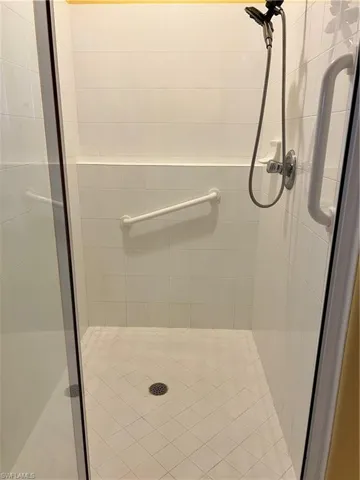 Large Master Shower with Ceramic Tile