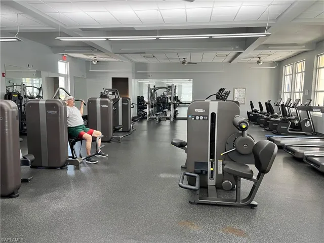 Gym, with Weight Room