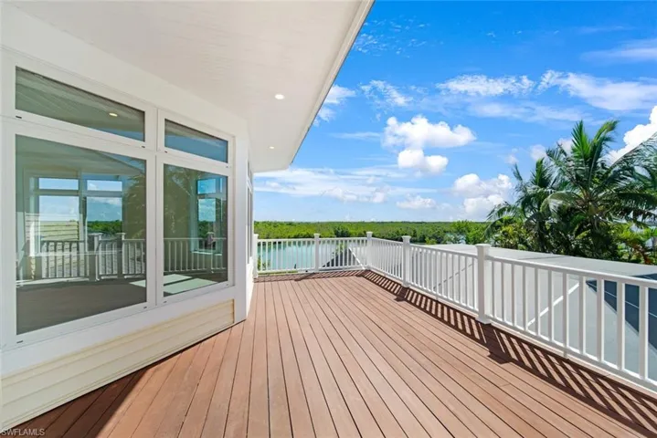 View of deck