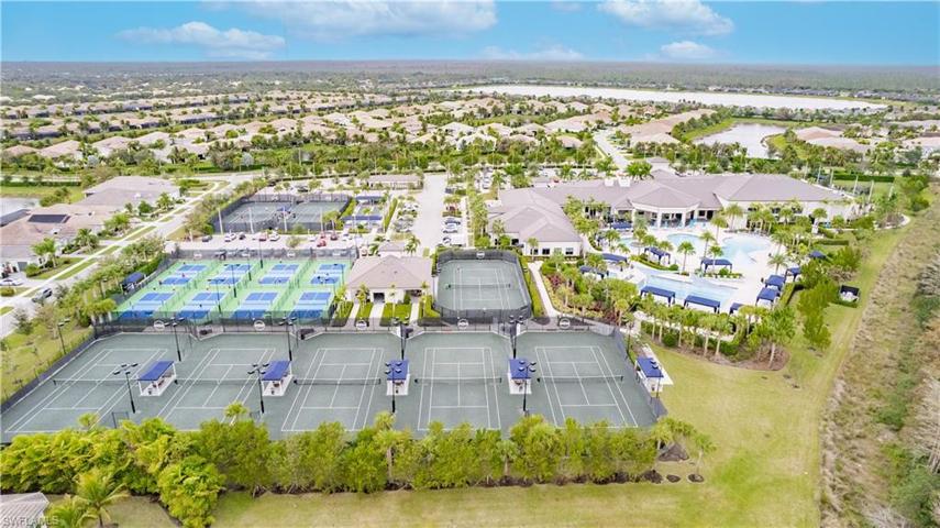 The clubhouse facilities, the gathering place of the community, is nothing short of spectacular.  It has it all: tennis/pickleball/multiple water features/private dining/outdoor bar area/cooking class kitchen/and ballroom for regularly sponsored events.  Did I mention the full service spa?  Oh my!