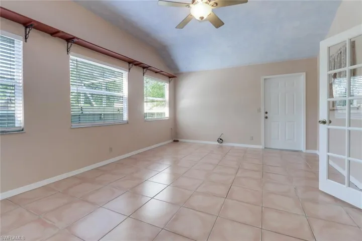 Large enclosed family room