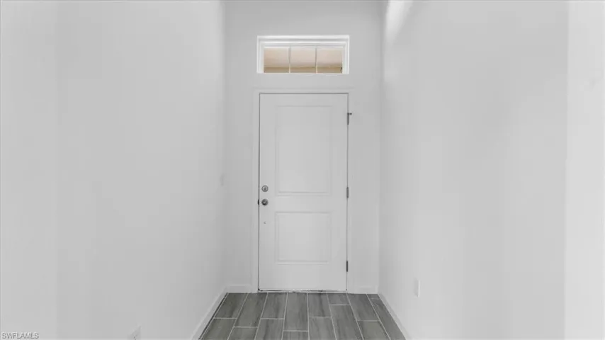 View of exterior entry