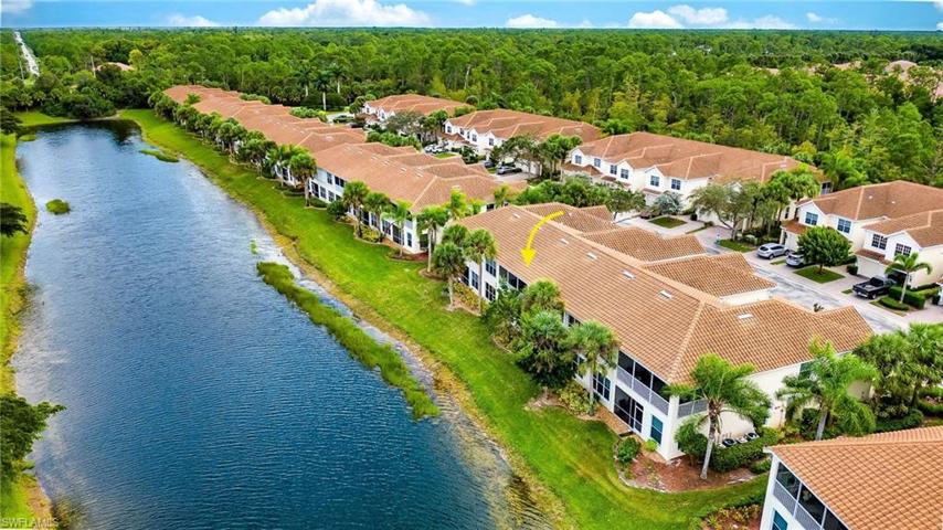 Rear Aerial View of Condo Location