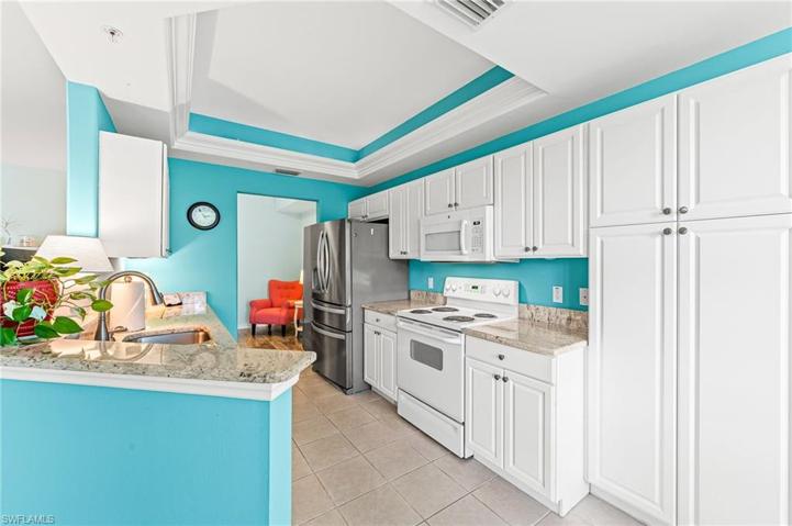 Kitchen with Granite Countertops