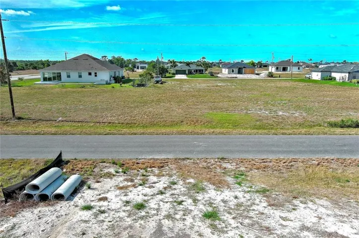 View of asphalt street