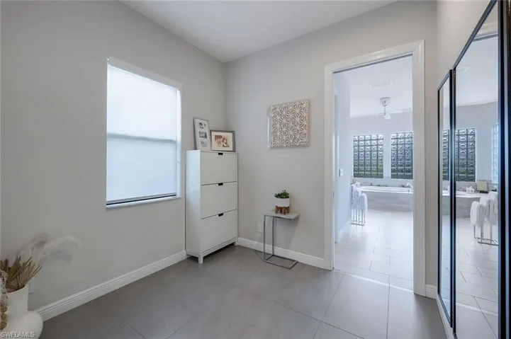 Reading nook, fitness area, dressing room, etc. in master suite.