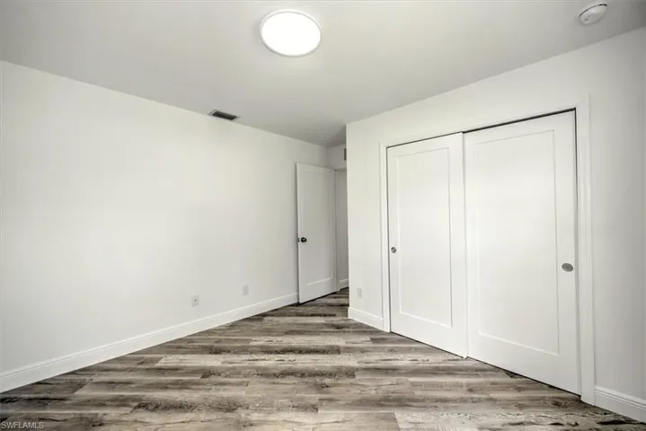 Bedroom 3 closet view