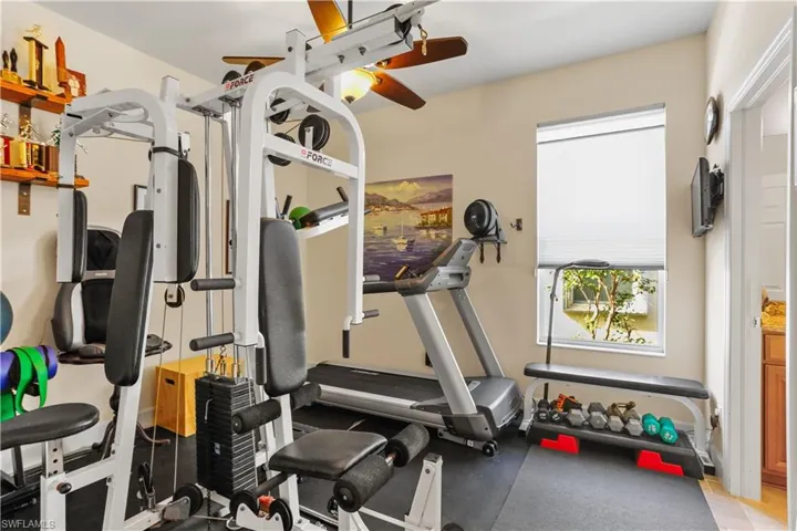Guest Bedroom with full bathroom