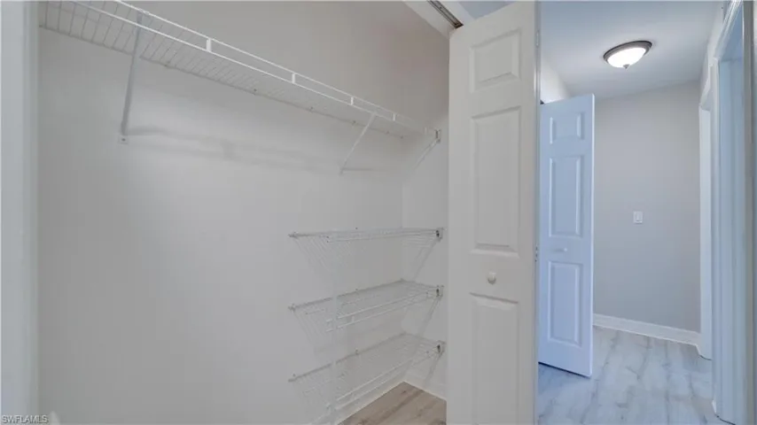View of closet