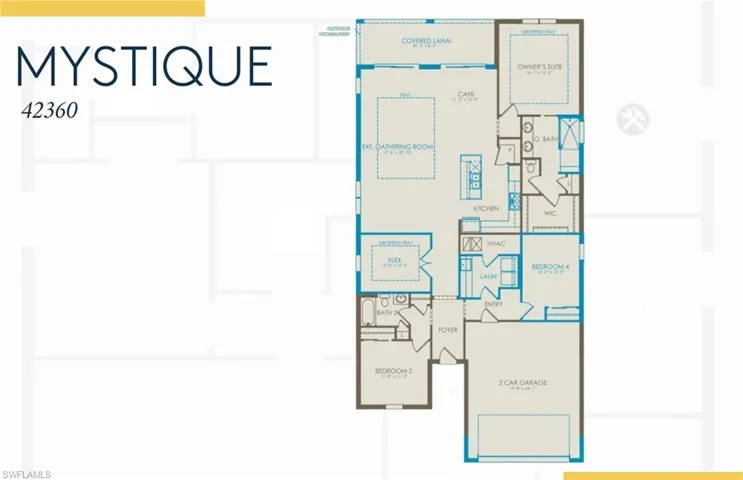 Mystique floorplan with structurals