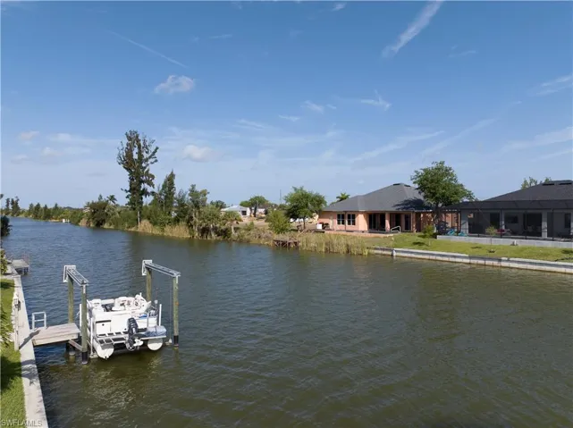 Aerial View from the back of the vacant lot towards LEFT (Hermosa Canal)