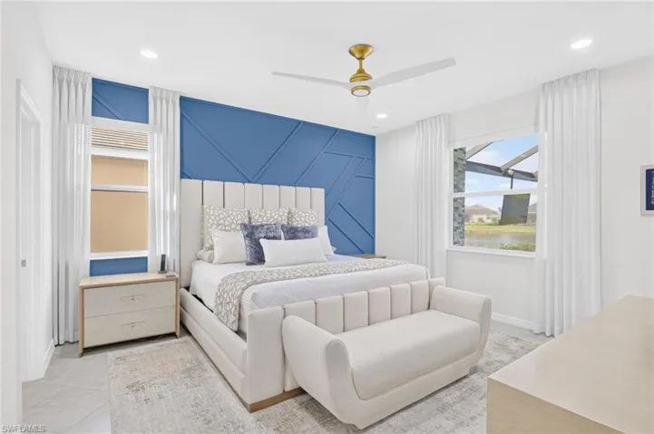 King bed