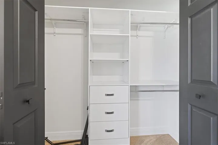 View of closet