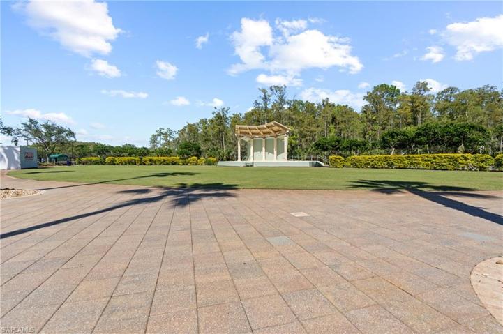 Outdoor concert area