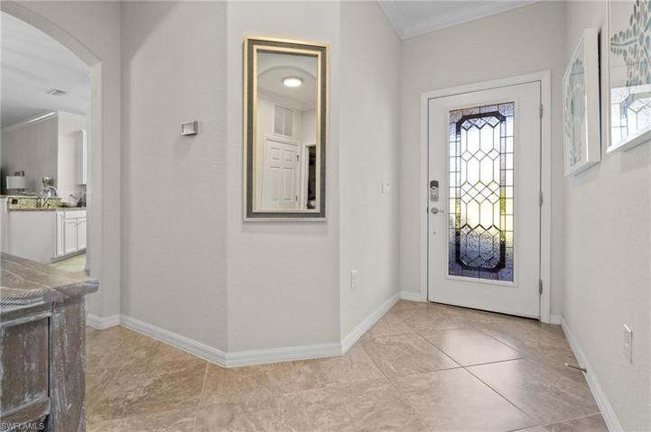 Entry with glass door