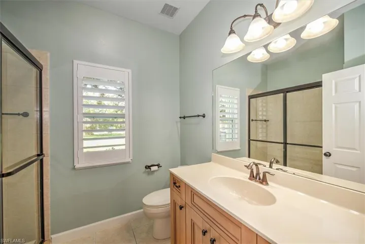 Guest Bath with walk in shower