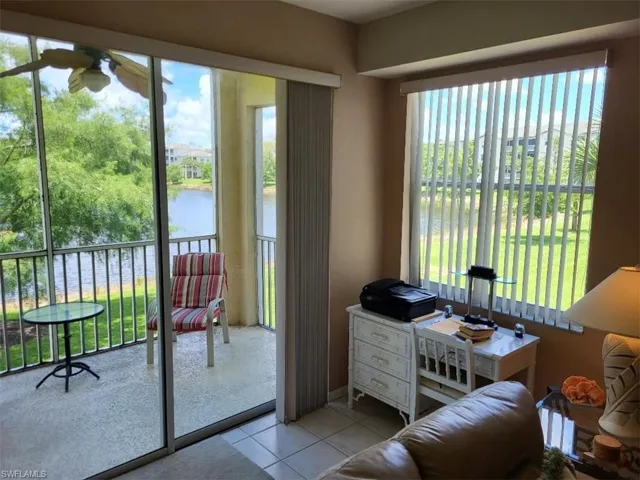 Panoramic View of Lake From Living Area
