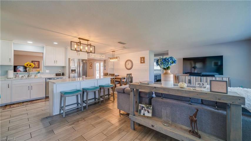 Beautiful tile floor throughout