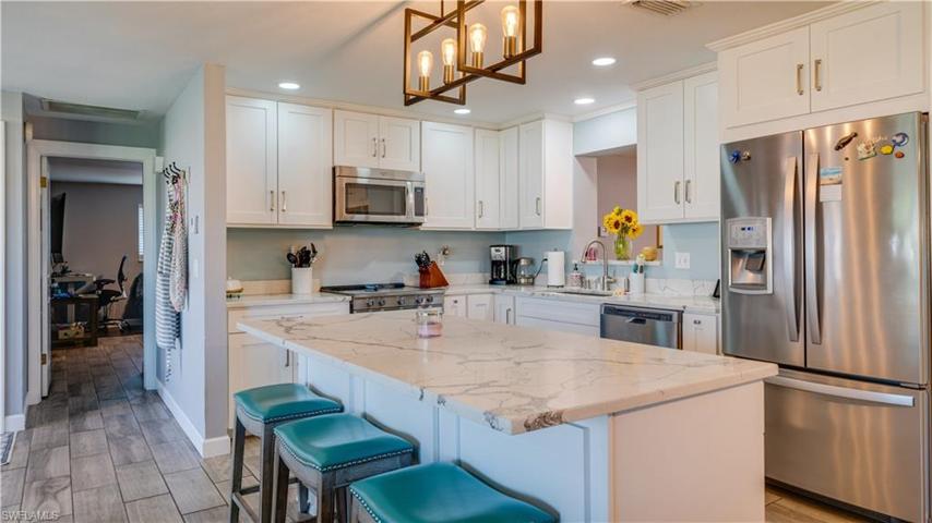 Remodeled Kitchen with Island
