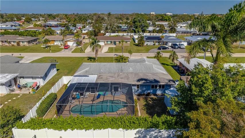 Aerial View of 1636 N Fountainhead Rd. Fort Myers, FL 33919